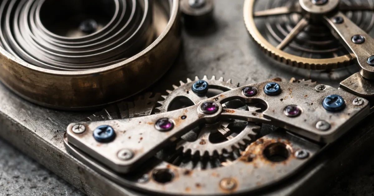 Inside a mechanical movement: what an escapement, mainspring and balance actually do