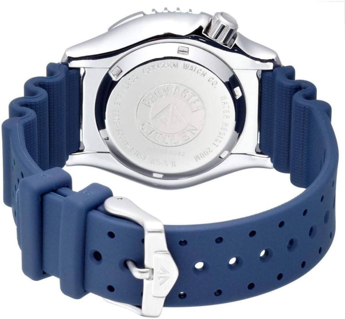 Men's Analogue Automatic Watch with a Rubber Band Promaster Marine Silver Tone