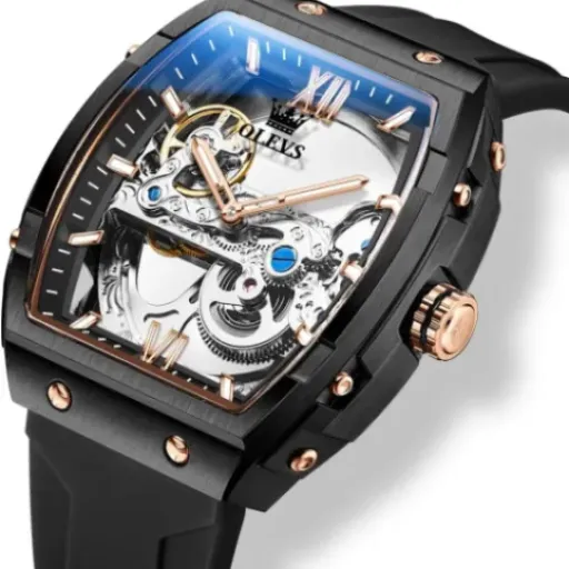 OLEVS G6779 Review: flashy skeleton watch look on a budget