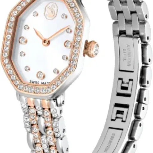 Swarovski Dextera Octagon Watch Review: a flashy dress watch for people who like sparkle