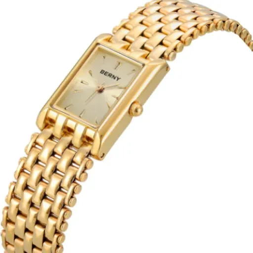 BERNY Gold Women’s Watch Review: small, shiny and cheap-looking in a good way