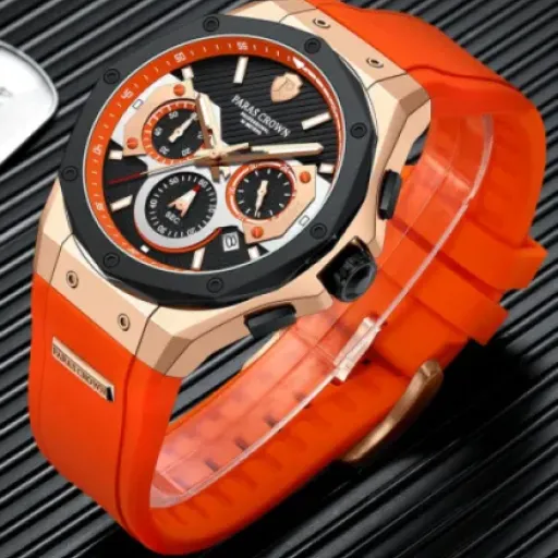 Paras Crown PC-6005 Orange Review: a loud sports watch that looks pricier than it is
