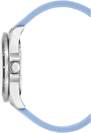 Swiss Alpine Military Men's Watch Analogue Quartz 7029.1 Silicone Steel/Silicone/Sw-blue - 1831sam