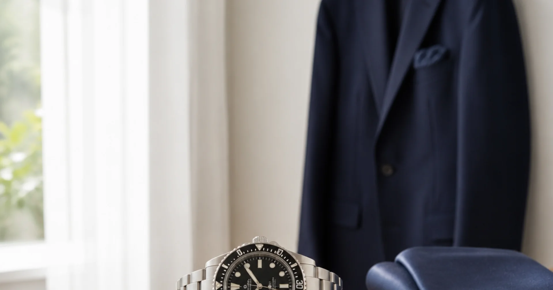 A steel sports watch with a navy suit: when the rules bend and when they break