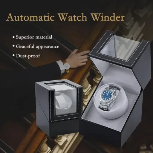 Mcbazel Automatic Watch Winder Box Review: a simple, quiet winder that does the job for one watch